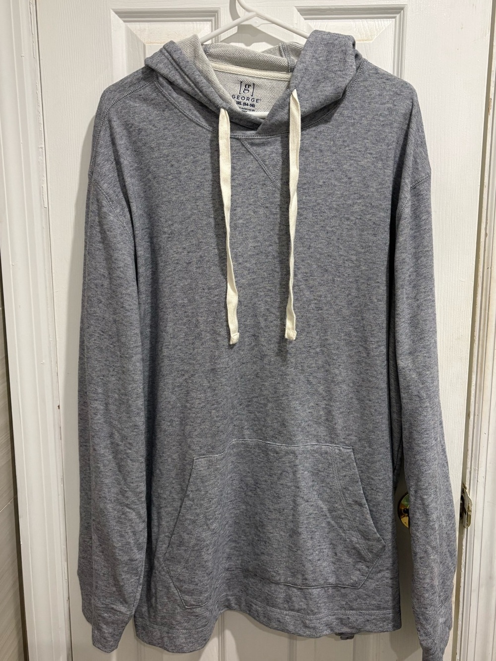 NWOT George lightweight gray hoodie 3XL